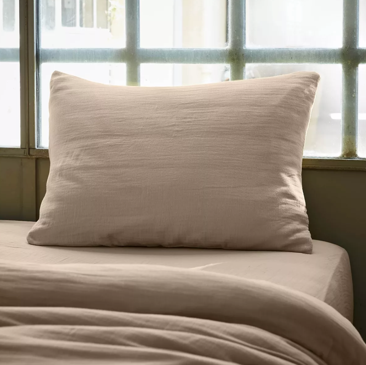 Drap Housse Amara - Sable
