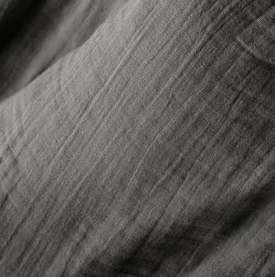 Taie d’oreiller Amara 50 x 70 cm - Gris Anthracite