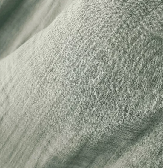 Taie d’oreiller Amara 65 x 65 cm - Vert Eucalyptus