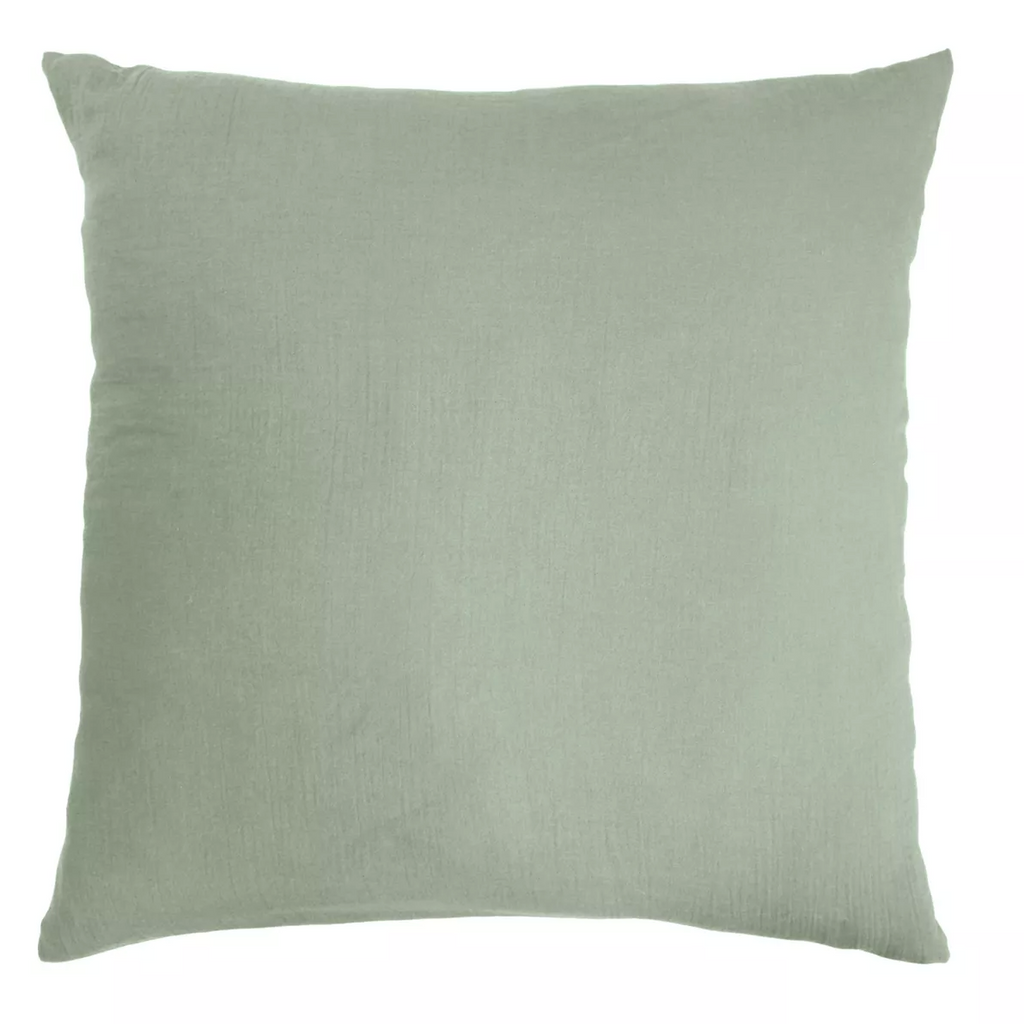 Taie d’oreiller Amara 65 x 65 cm - Vert Eucalyptus