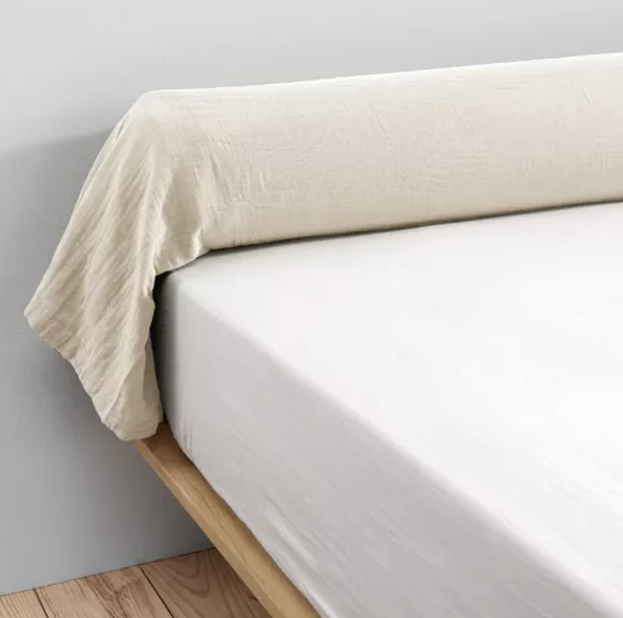 Taie de traversin Amara 185 cm - Beige