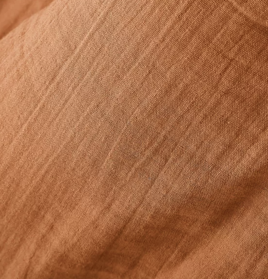 Taie de traversin Amara 185 cm - Abricot