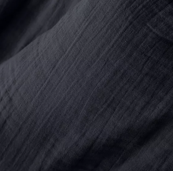 Taie de traversin Amara 185 cm - Bleu Nuit