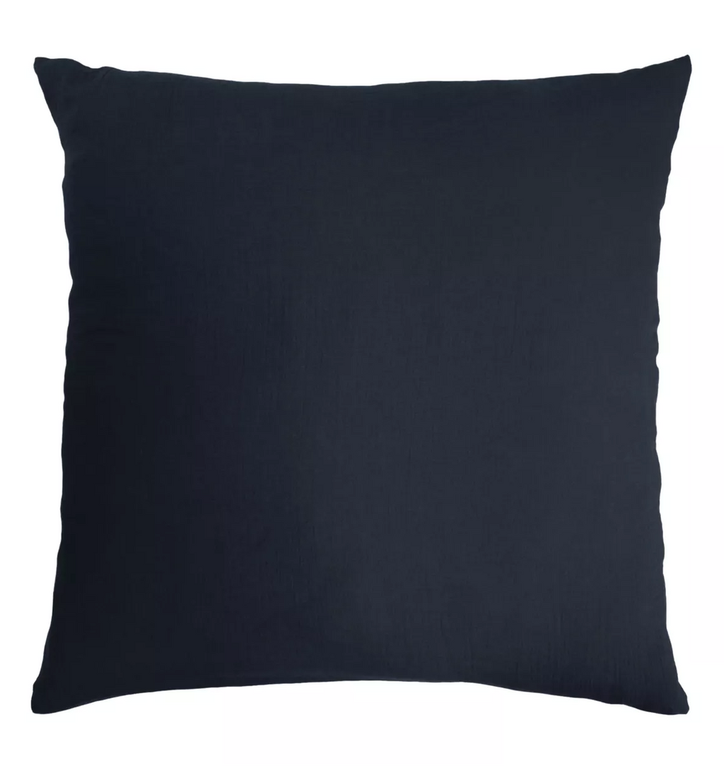 Taie d’oreiller Amara 65 x 65 cm - Bleu Nuit