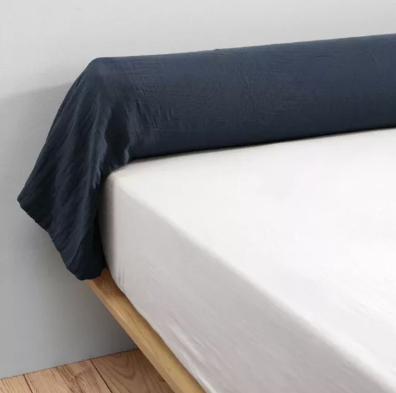 Taie de traversin Amara 185 cm - Bleu Nuit