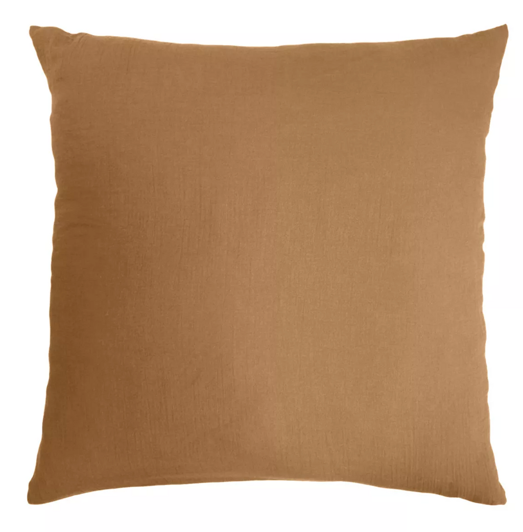 Taie d’oreiller Amara 65 x 65 cm - Camel