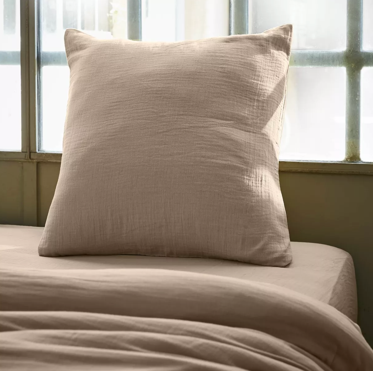 Taie d’oreiller Amara 65 x 65 cm - Sable