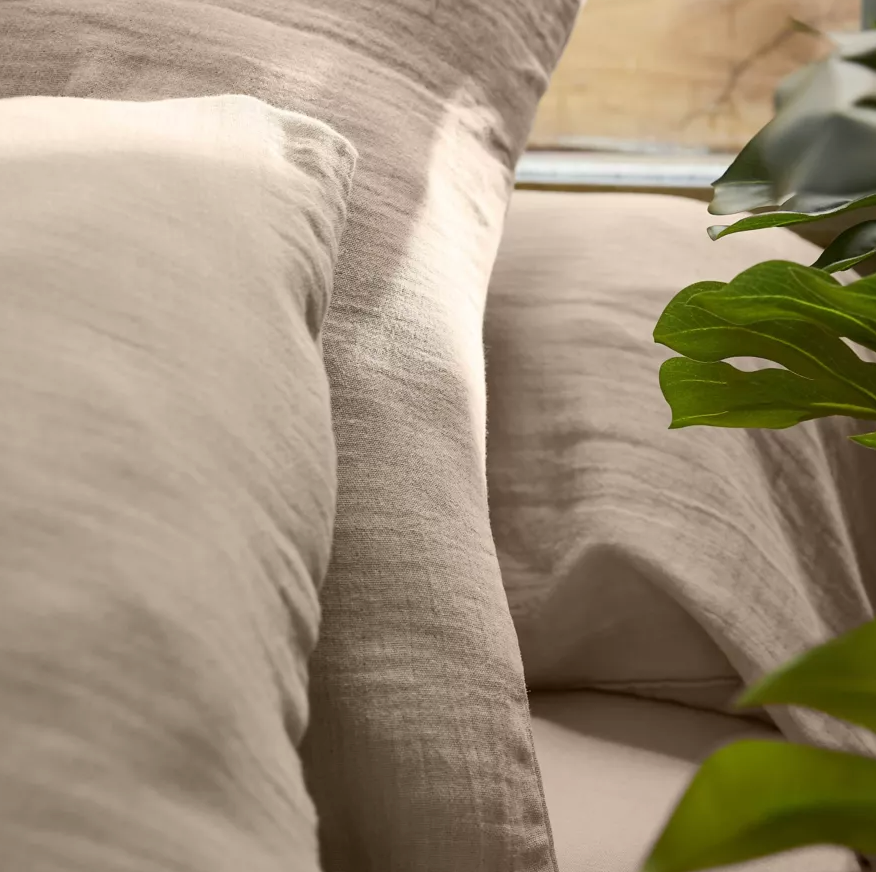 Taie d’oreiller Amara 65 x 65 cm - Sable