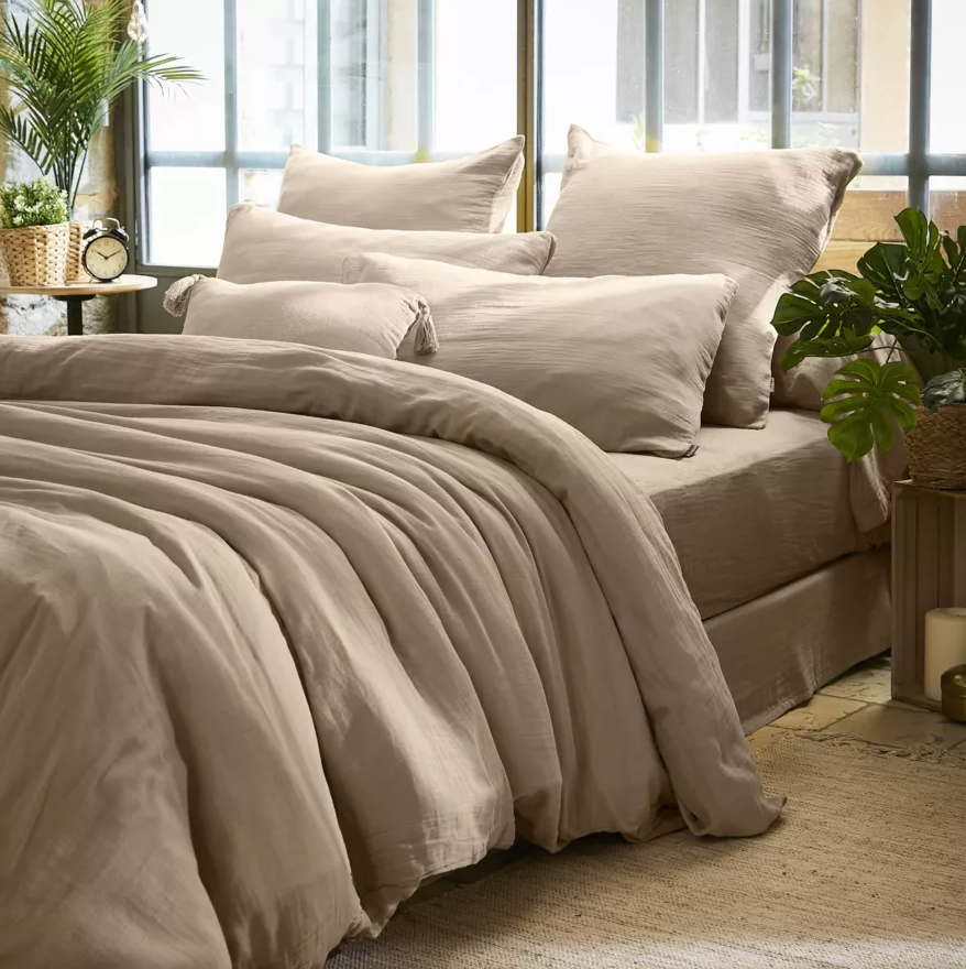 Taie d’oreiller Amara 65 x 65 cm - Sable