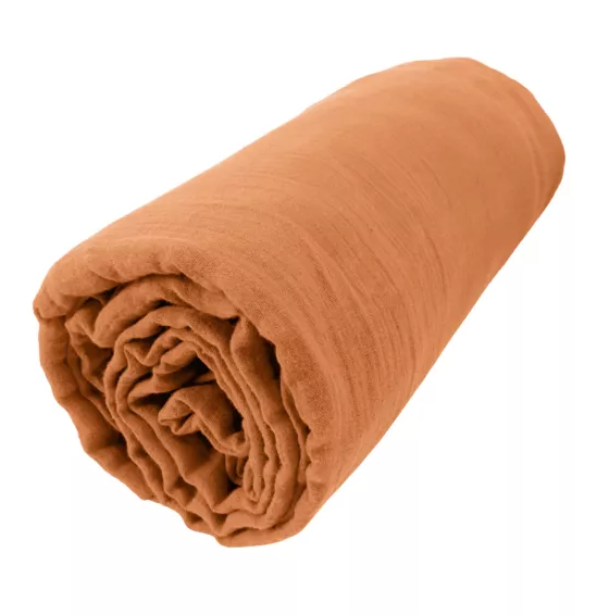 Drap Housse Amara - Abricot