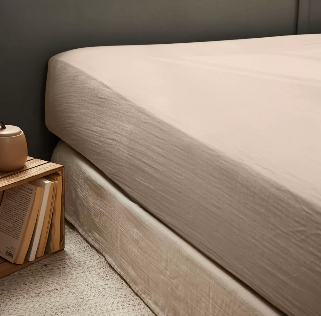 Drap Housse Amara - Sable