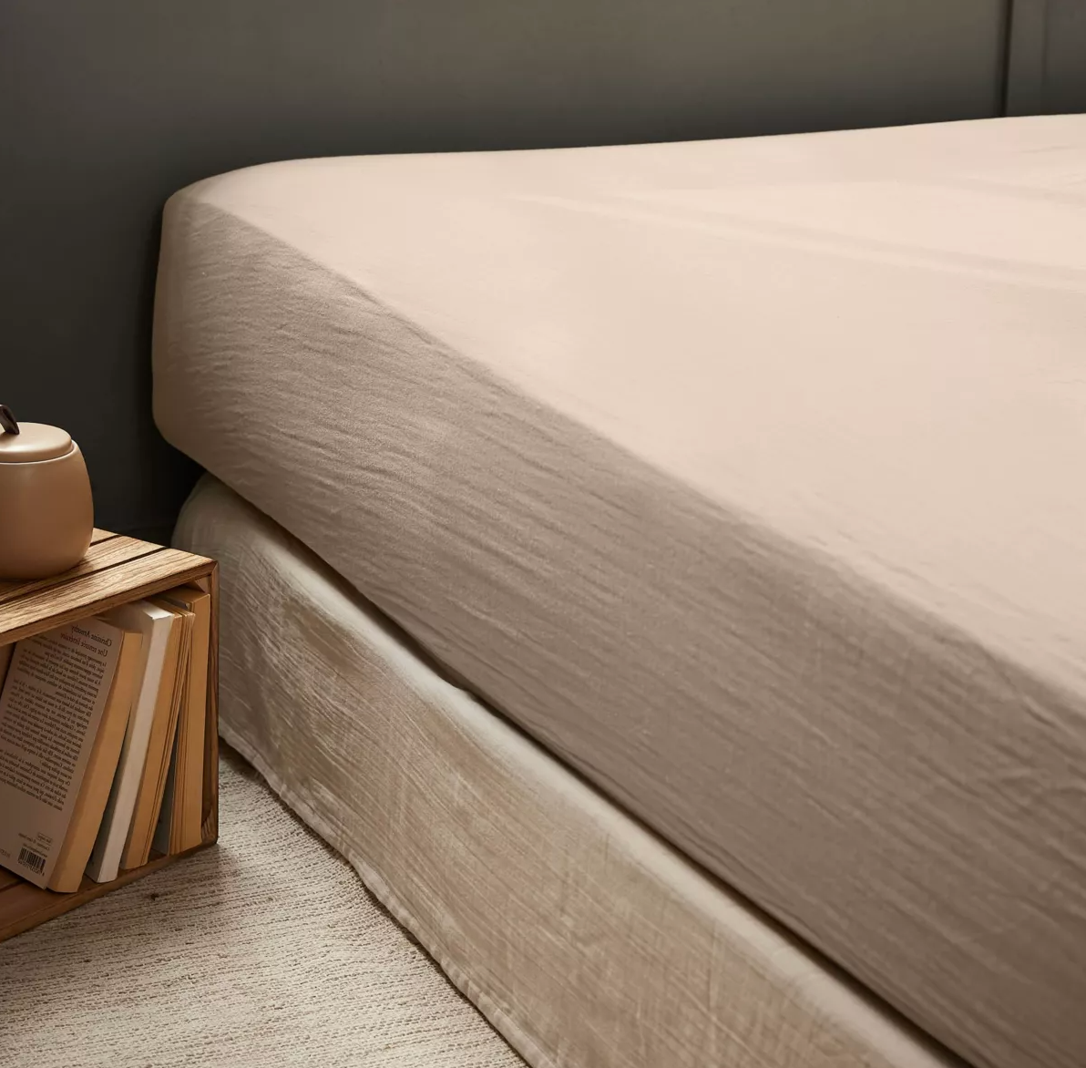 Drap Housse Amara - Sable