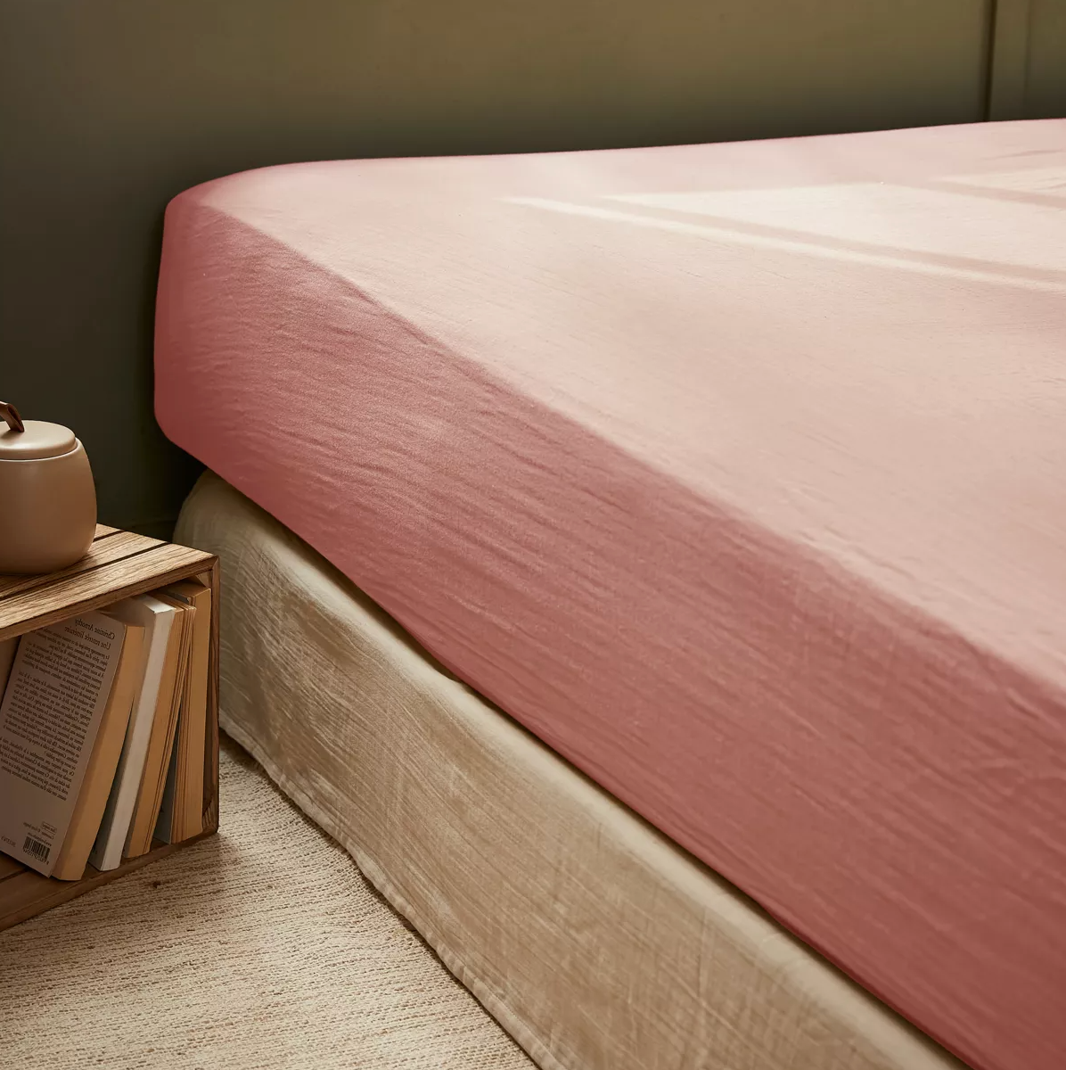 Drap Housse Amara - Rose Blush